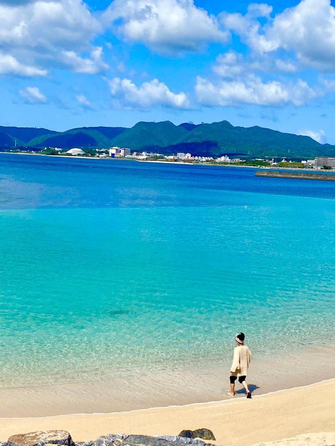 海まで徒歩1分。最上階の角部屋！アクセス抜群オーシャンビュー でのんびりstay Agarii Eksteriør billede